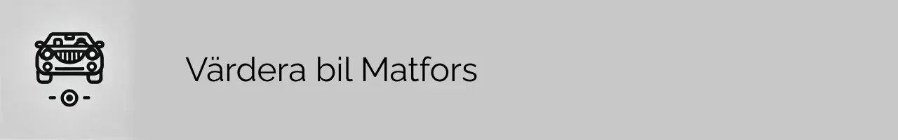 Värdera bil Matfors